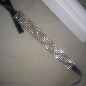 Rhinestone Choker Wide THICK 💎
